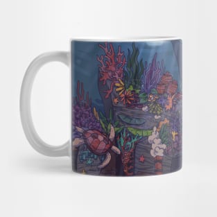 A Wizard's Underwater Abode Mug